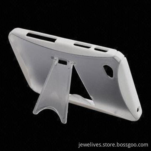 Case for Samsung Galaxy Tab, with Integrated Handsfree Viewing Stand, Made of Two Composite Material